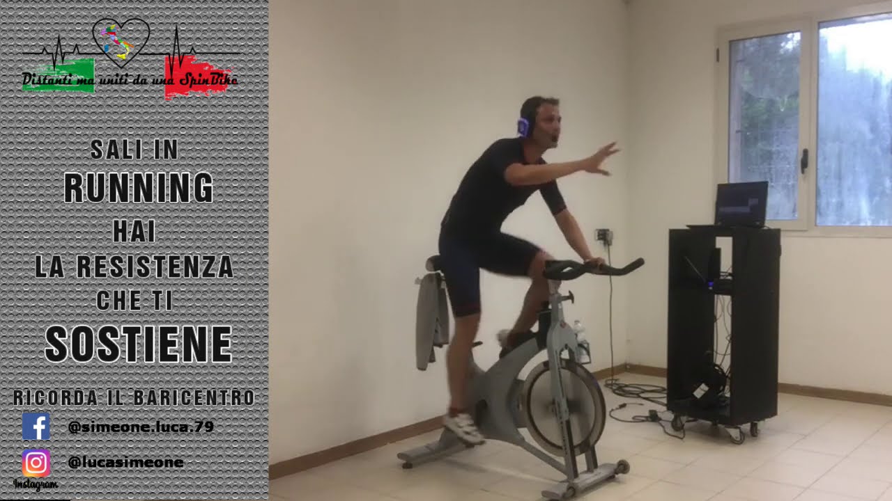 Indoor Cycling- Lezione per Principianti-Regolazione Bike, Tecnica di base -Il  Running- 30 min