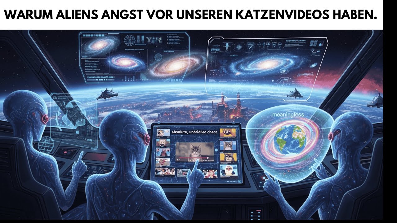 Warum Aliens Angst vor unseren Katzenvideos haben.