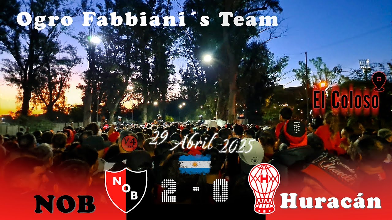 4K⭐Ambiente⚽🚩Newell´s 2🌪️Huracán 0🎈30/4/25 🇦🇷