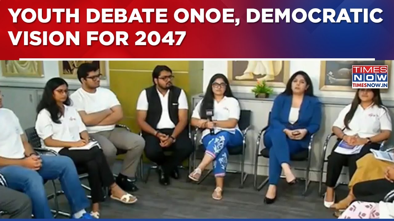 My Bharat Volunteers Discuss One Nation, One Election & India's Democratic Vision For 2047 Goals