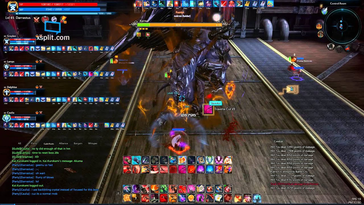 TERA SCNM First Boss - Warrior Tank POV