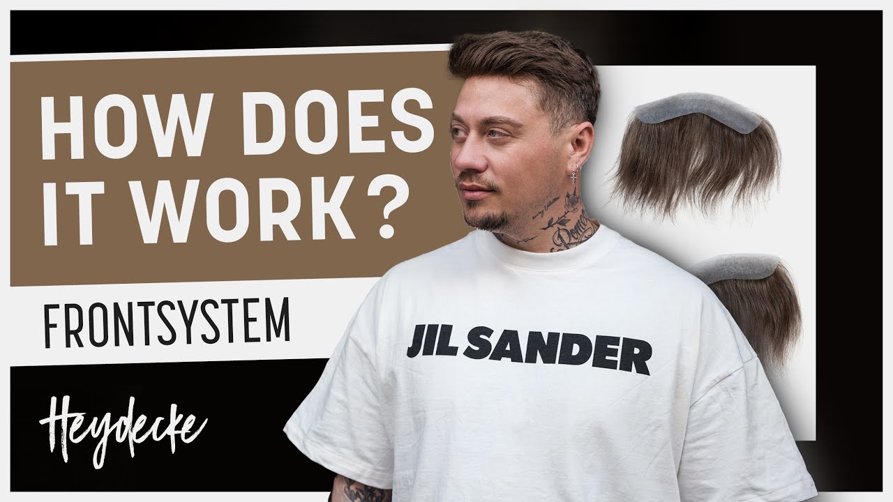 Ultimate fix for receding hairline | hey2go front hairpieces by Hairsystems Heydecke