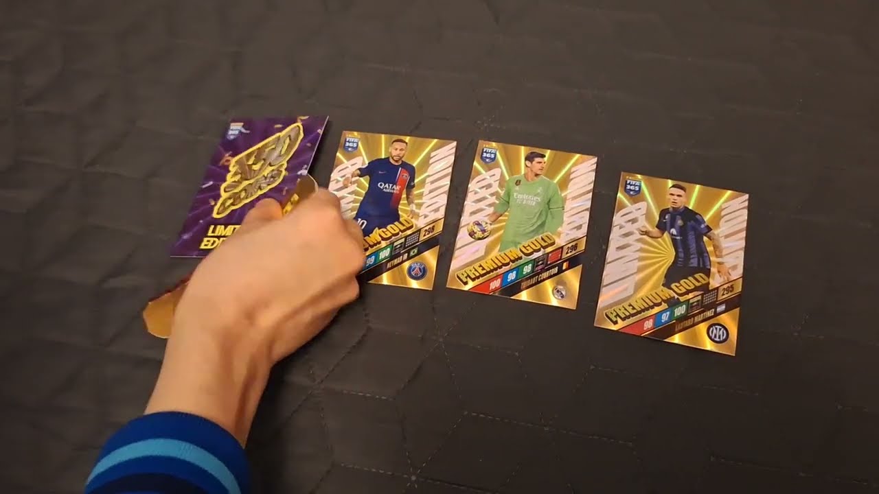Unboxing Kart Blister Gold -  FIFA 365 Adrenalyn XL 2024 od PANINI