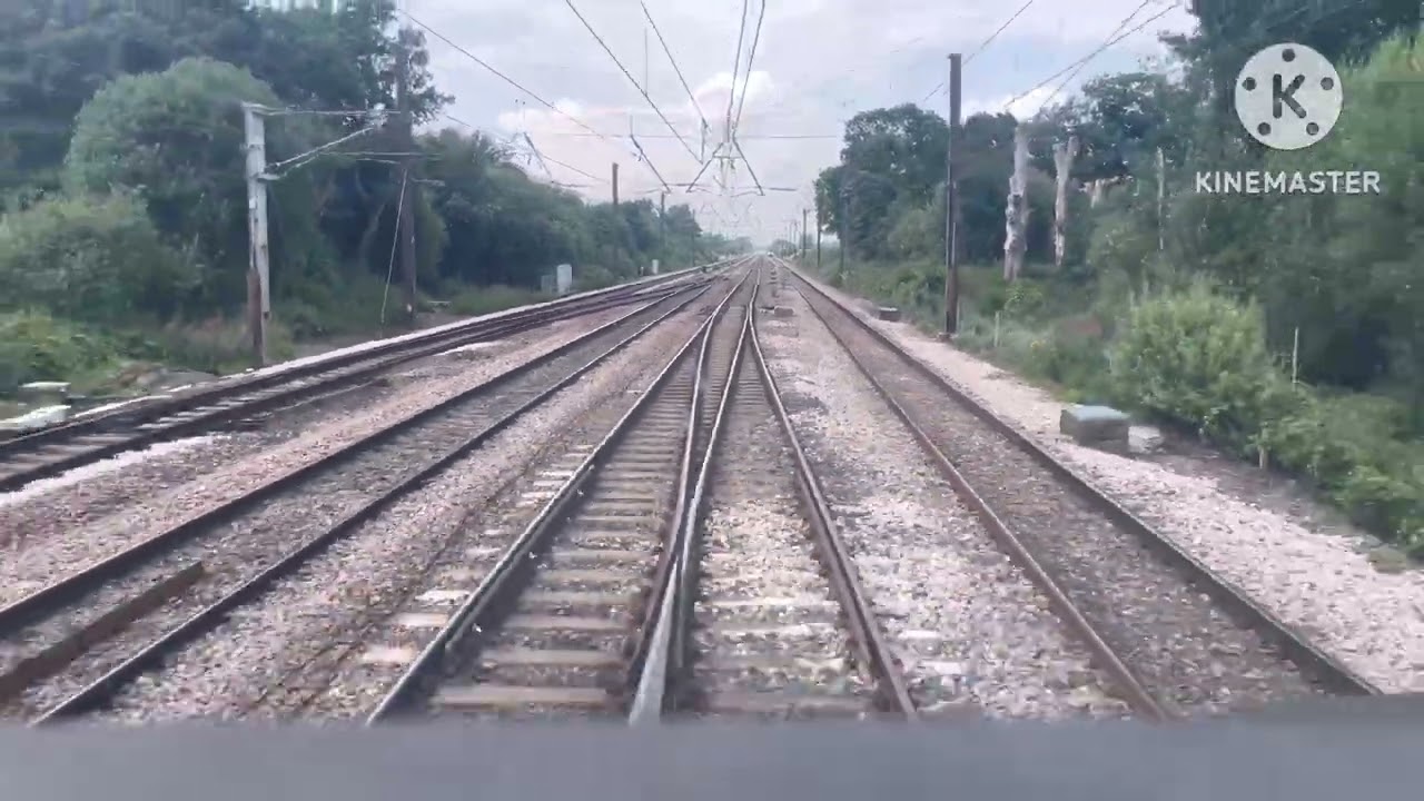 Cab ride, Northallerton to York, ECML, East Coast Mainline, UK