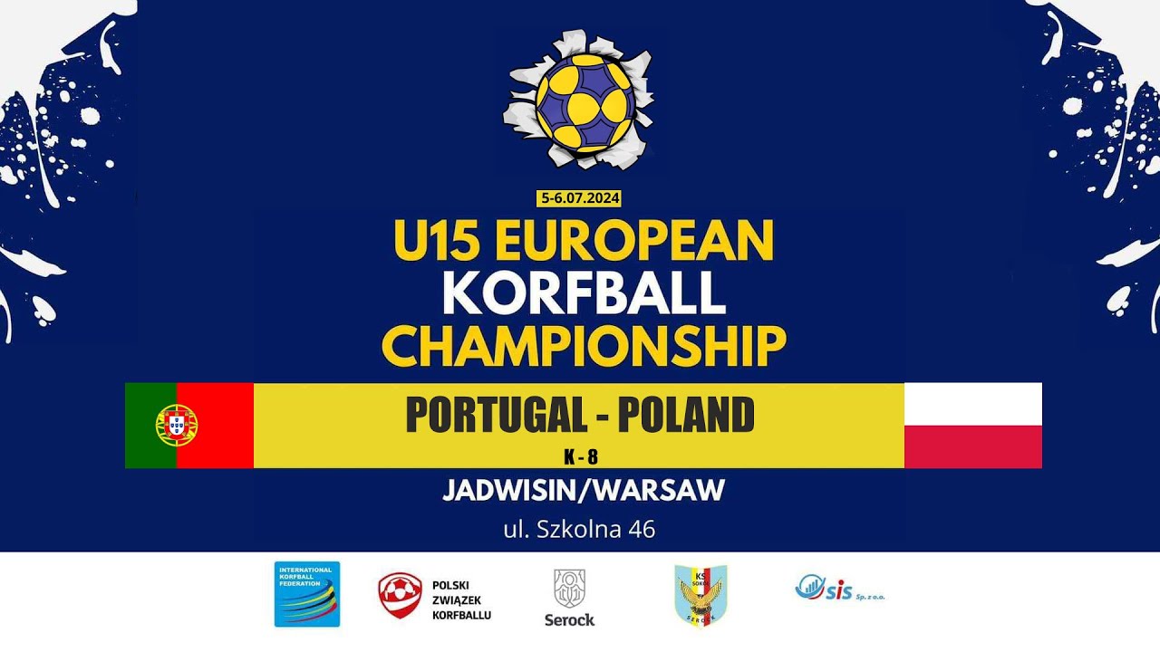 Mistrzostwa Europy w Korfballu - mecz K-8_PORTUGALIA_POLSKA