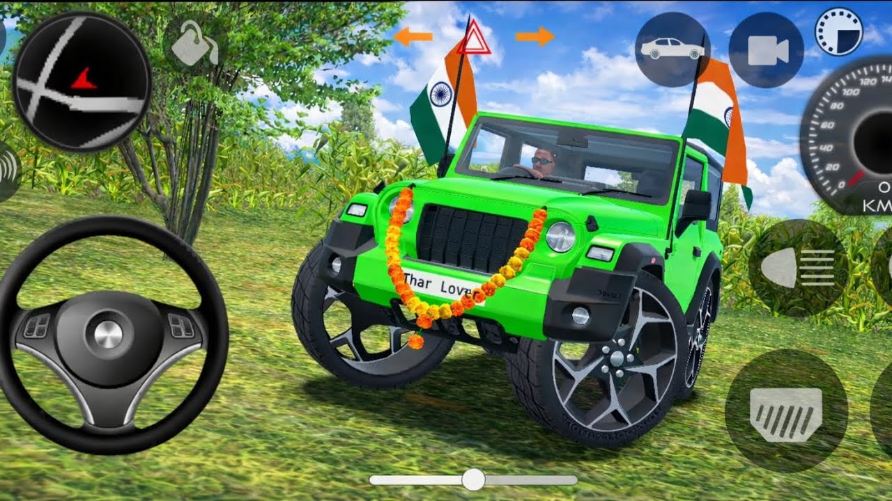 Modified Mahindra Thar Car Games: Indian Cars (Gadi Wala Game) - Car Game Android Gameplay 2026