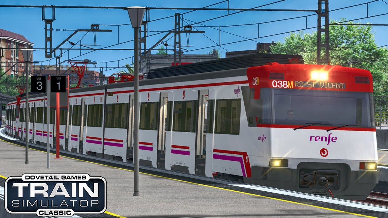 TRAIN SIMULATOR CLASSIC // CATALUNYA EXPRESS BARCELONA-ST VICEN&Ccedil; DE CALDERS