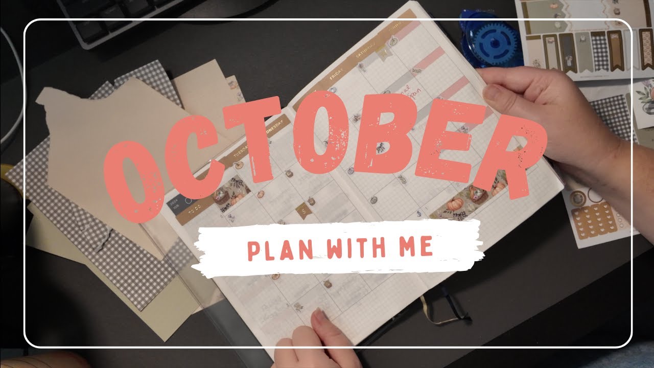 October Plan With Me | Archer & Olive Kit Club