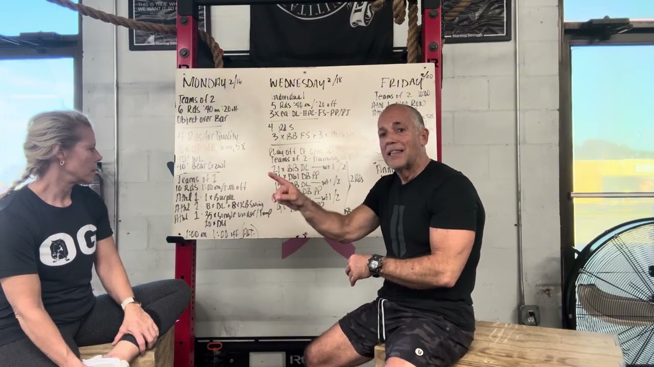 Workouts week of 2/16/2026