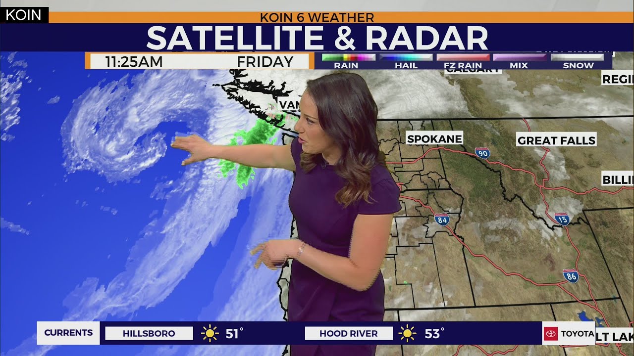 Weather forecasts: Rain showers and thunderstorm potential Saturday