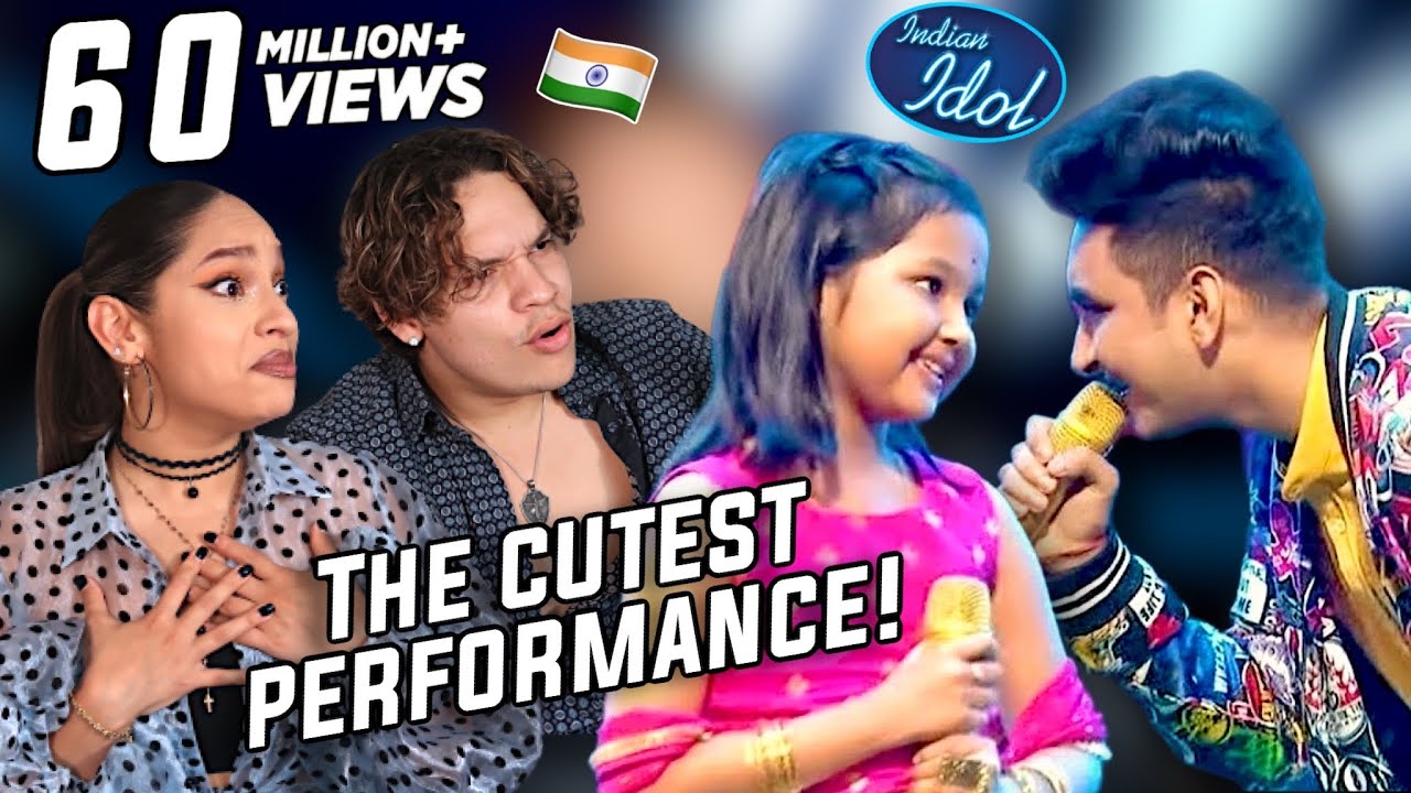 Cuteness Overload! Waleska & Efra react to Rishabh - Prity Cute Performance in INDIAN IDOL