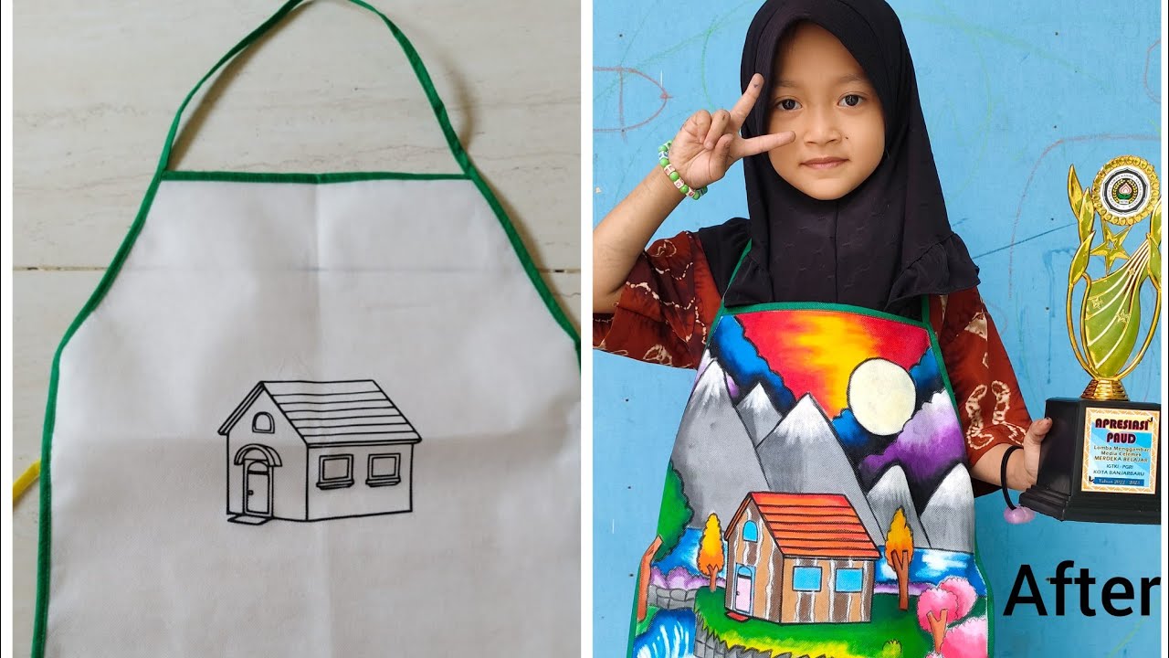 Lomba Menggambar dan mewarnai dicelemek