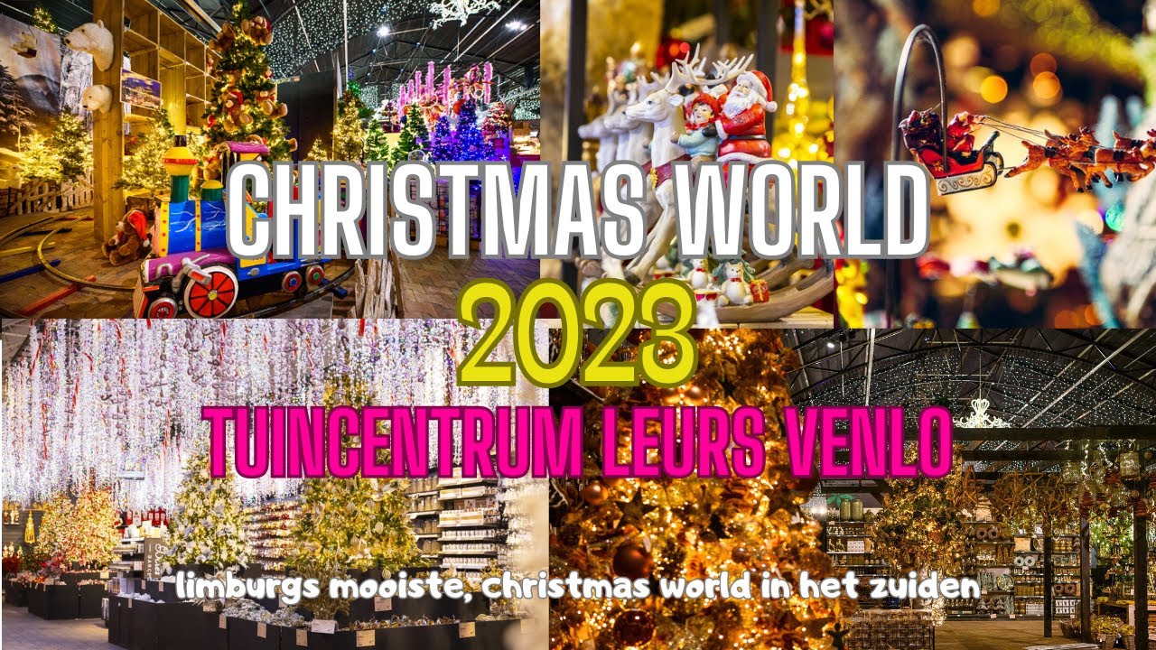 Ewald Bos Media presents | Christmas World | Tuincentrum Leurs Venlo | Kerstshow 2023 |