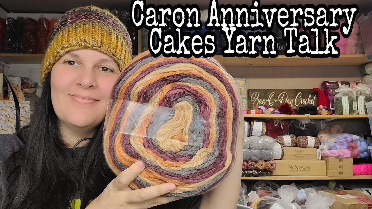 Lets Talk NEW YARN / New Colors Caron Anniversary Cakes