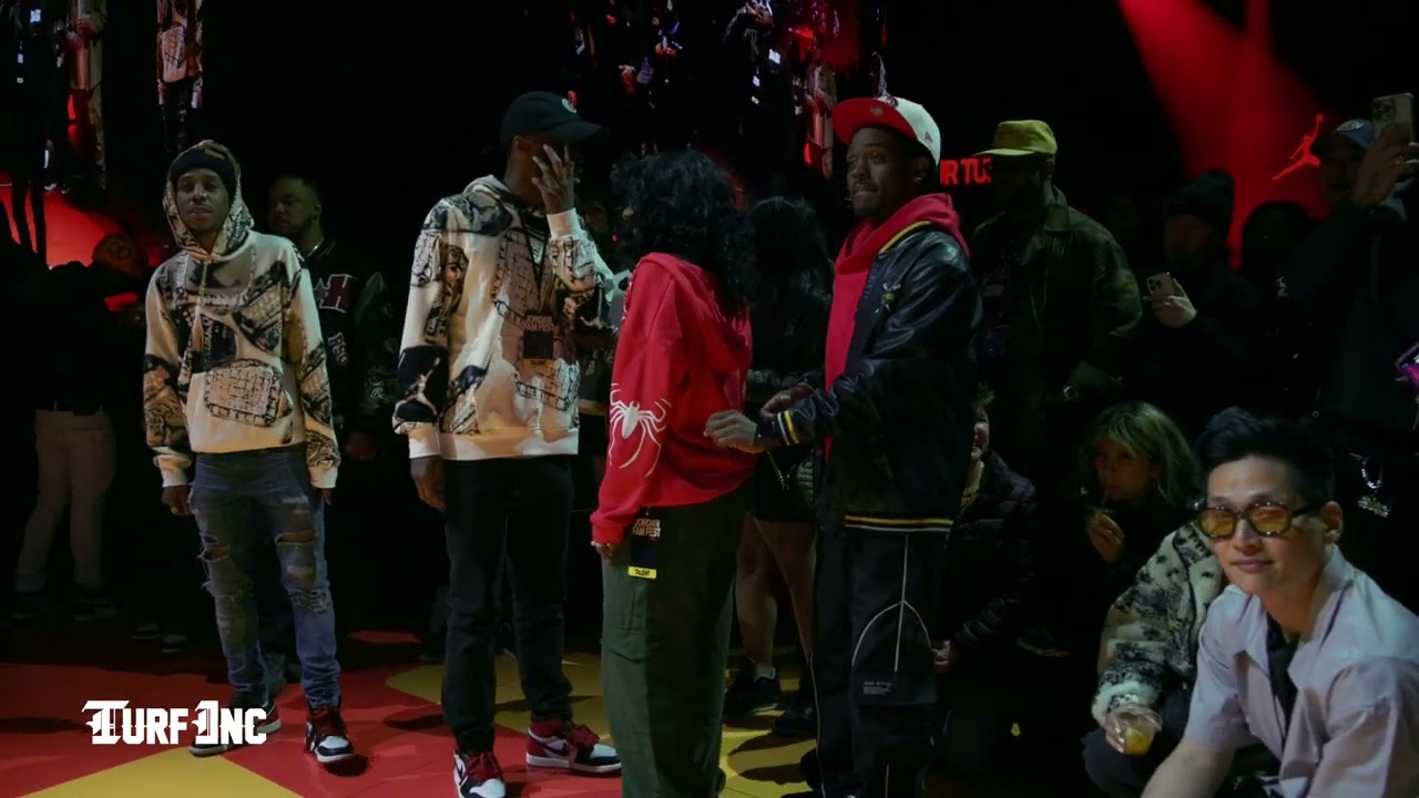 Cold-Millie-Anne (Chicago) vs Tae-Ninja (Oakland) Jumpman23 Fam Fest Dance Battle by TURFinc #jordan