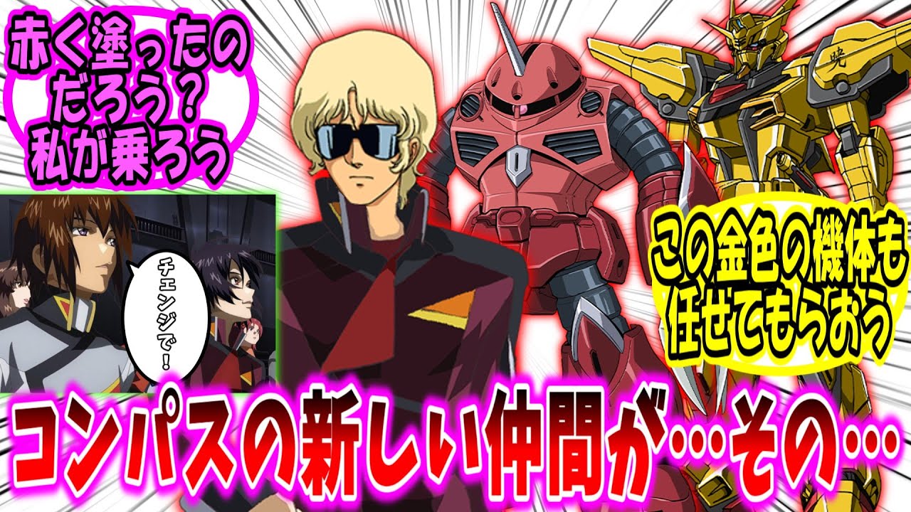 クワトロ「ズゴックか…良い機体じゃないか…」シン「議長の声が聞こえる…」【ガンダムSEED 反応集】【ガンダム】
