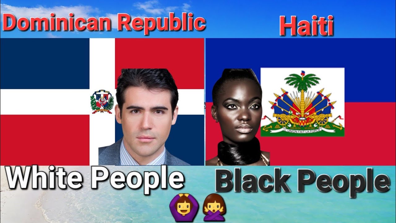 🇩🇴 Dominicans are White, and 🇭🇹 Haitians are Black... You look like a monkey...😱