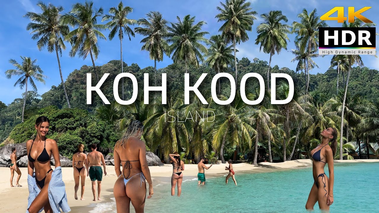 4K HDR | Walking Koh Kood | The World's Most Beautiful Island | Thailand 2026 - With Captions