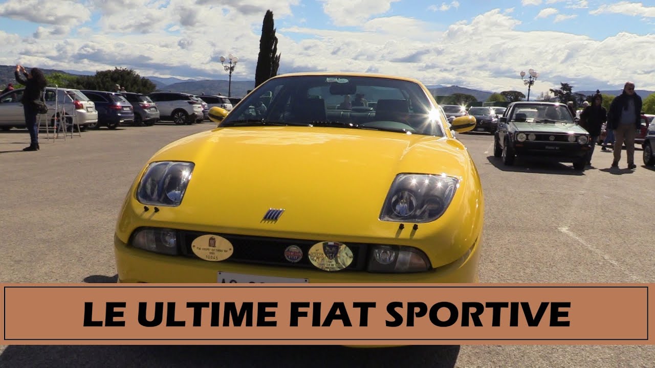 Le ultime Fiat sportive