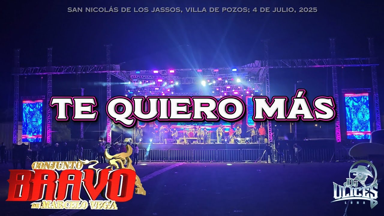 Conjunto Bravo | Te Quiero Más - Boda De Rancho - Pobrecita - Un Mar De Vino ♪ [Jassos SLP]