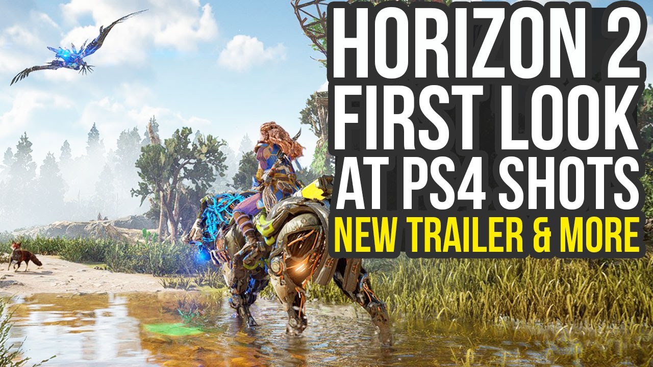 First Look At PS4, New Machines & More Horizon Forbidden West Gameplay Info (Horizon Zero Dawn 2)