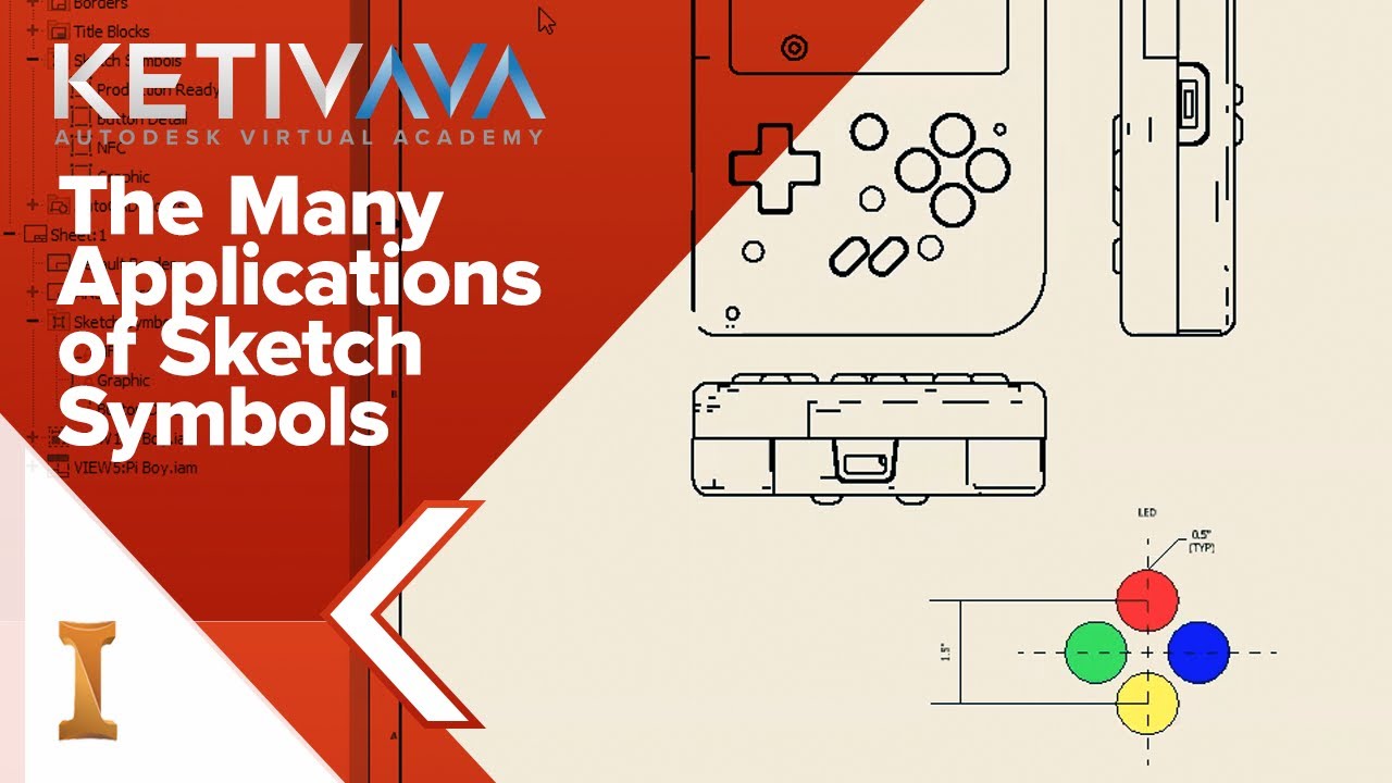 The Many Applications of Inventor Sketch Symbols | Autodesk Virtual Academy