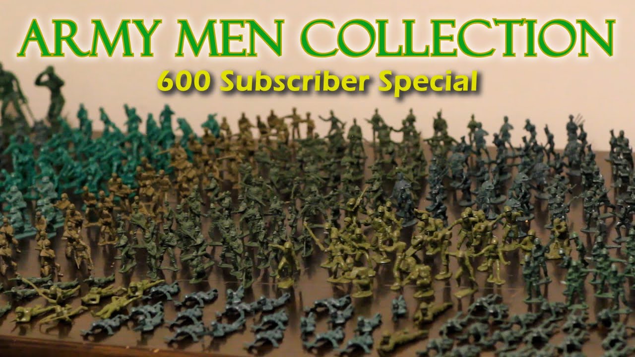 Army Men Collection: 600 Subscriber Special