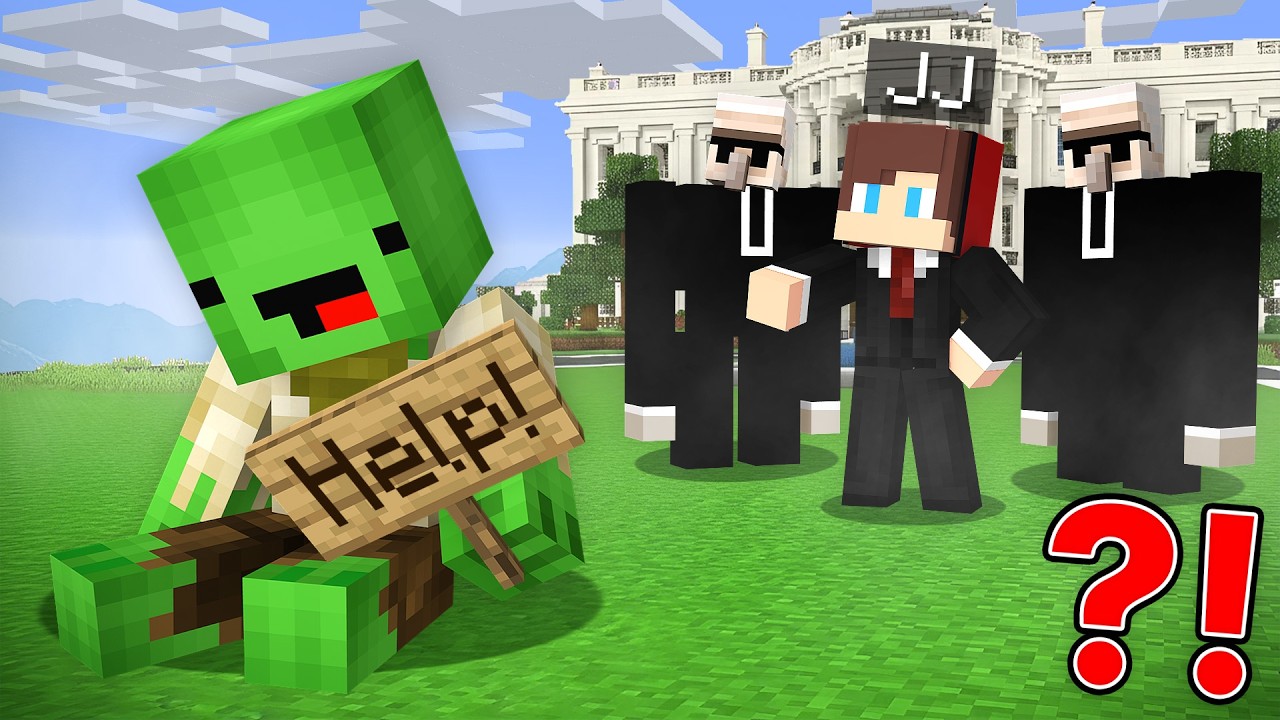 JJ President Kick Mikey Out in Minecraft ?!