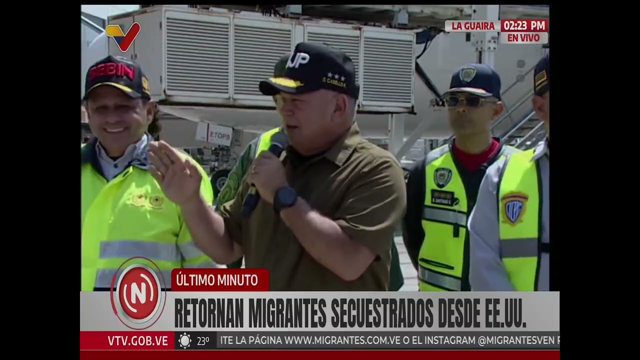 7 niños hijos de migrantes venezolanos que estaban en Estados Unidos  son recibidos en Maiquetía