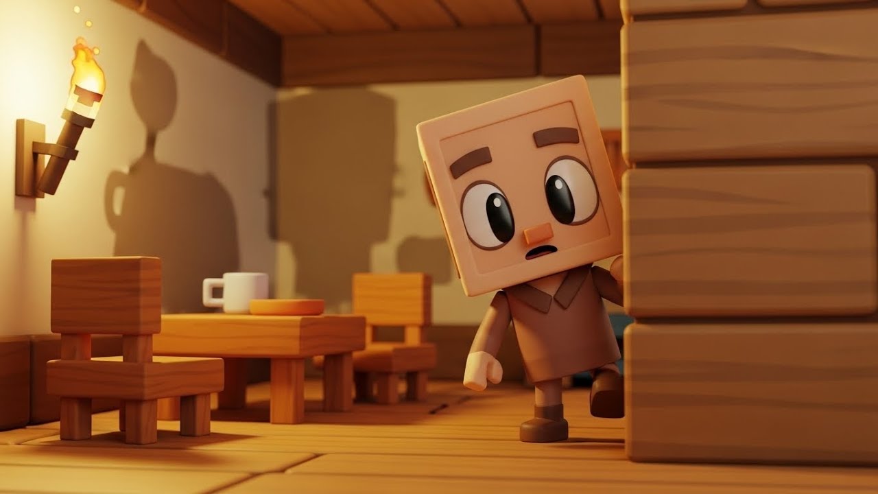 Minecraft Tiny Villager Hid in the House | Kids Songs & Nursery Rhymes