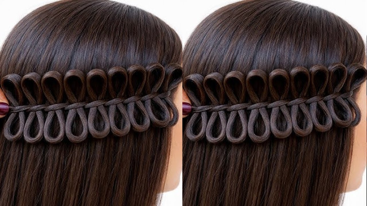 Very Easy Hairstyle Step By Step | New Hairstyle For Girls | Simple Hairstyle For Party