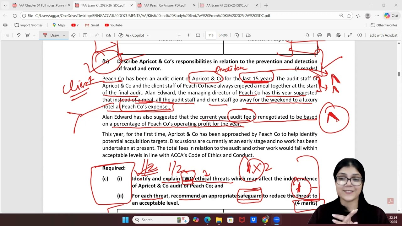 ACCA AA | Kaplan KIT | Peach Co | FULL COURSE | DEMO | Punya Aggarwal