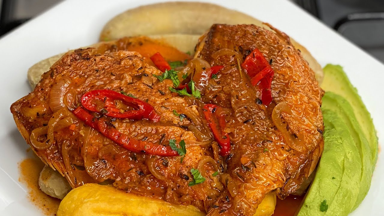 Brown Stew Fish || Caribbean Stew Fish Recipe || TERRI-ANN’S KITCHEN
