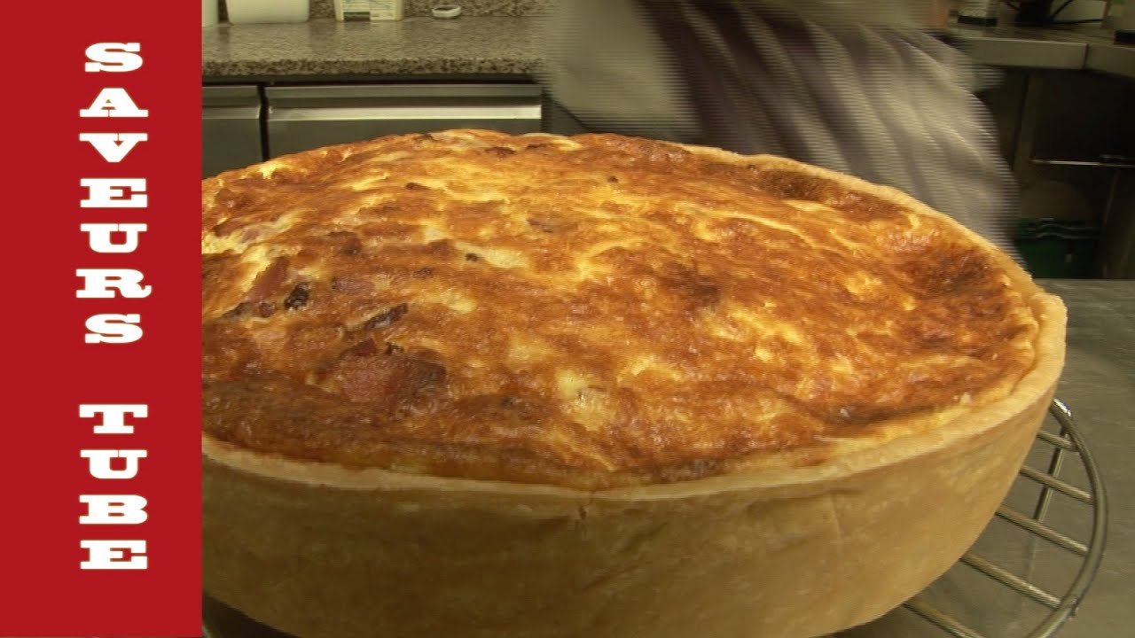 How to make Quiche Lorraine with The French Baker TV Chef Julien from Saveurs Dartmouth U.K,