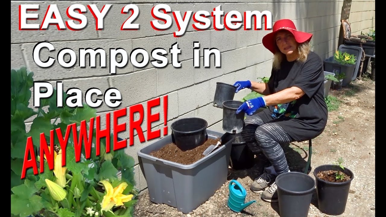 No Dig Gardening How to COMPOST in PLACE in RAISED BED Garden Stop Critters, GROW Tons of Vegetables