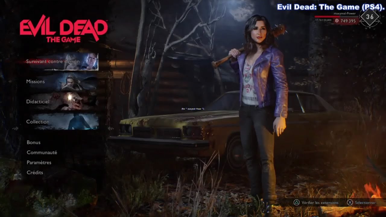 Evil Dead: The Game (Version 1.04) - 1er en tant que " Kelly Maxwell " !😎