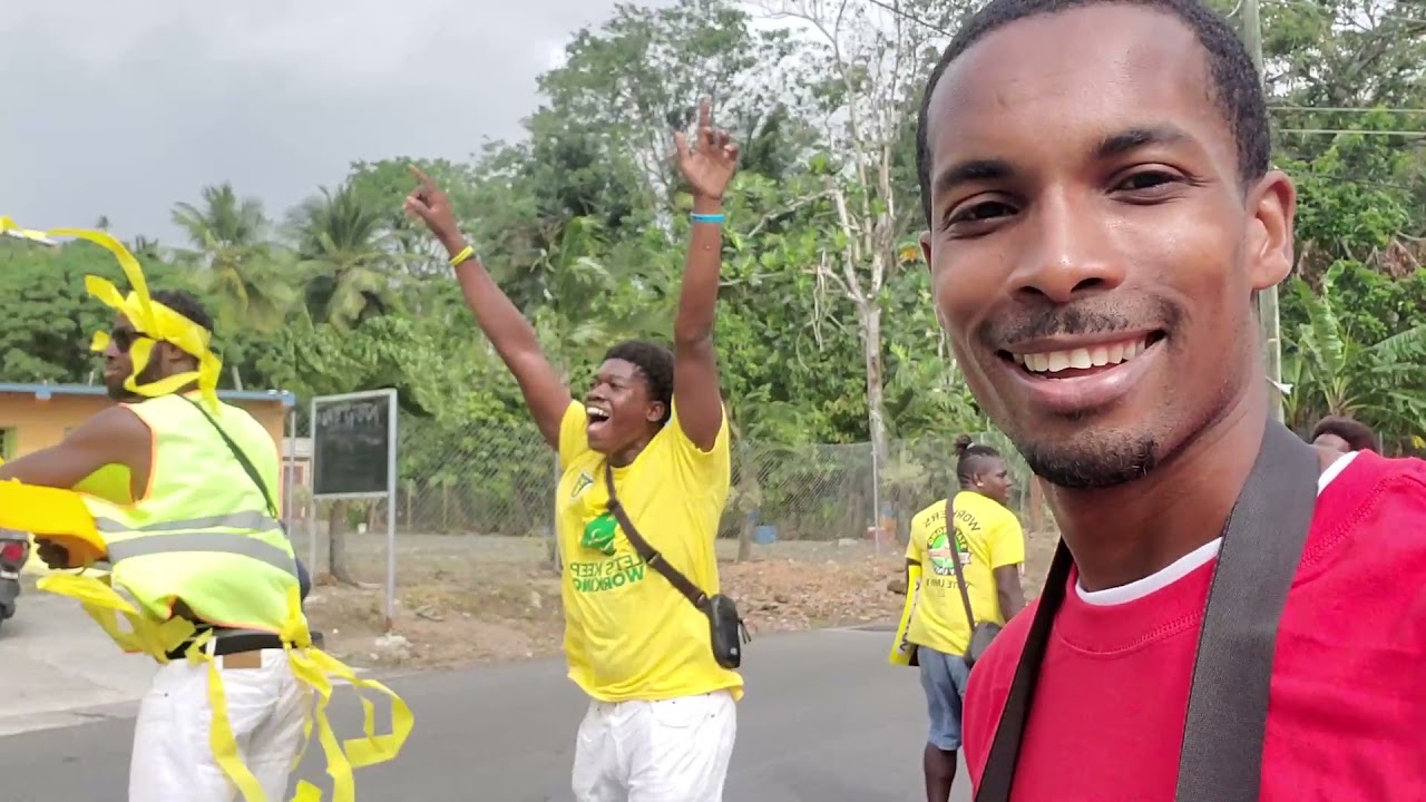 SLP and UWP MOTORCADE 2021 ST LUCIA 🇱🇨