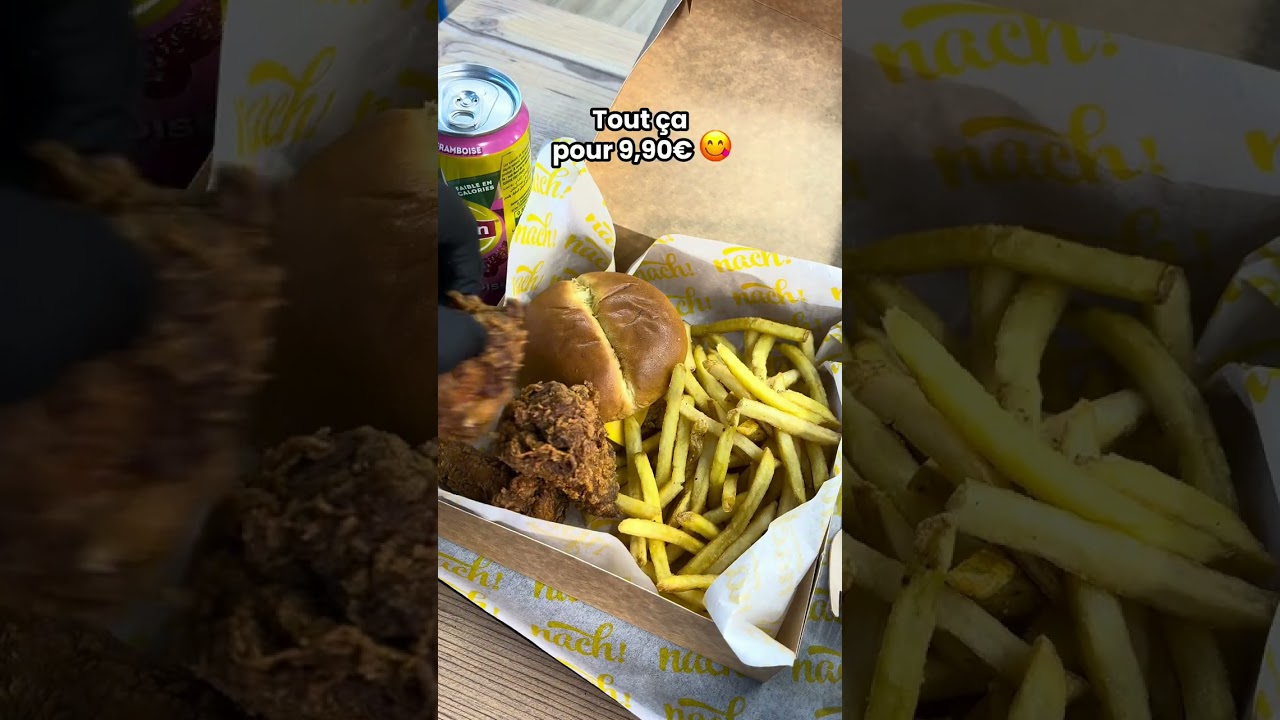 La Munch Box est l&agrave; chez Nach! 🍗🍟