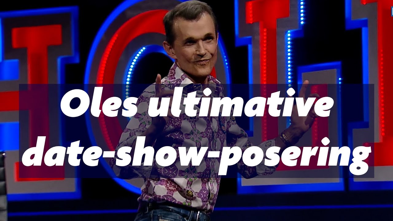 Ole Henriksen pr&aelig;senterer den perfekte posering til 'Date mig n&oslash;gen' (2019)