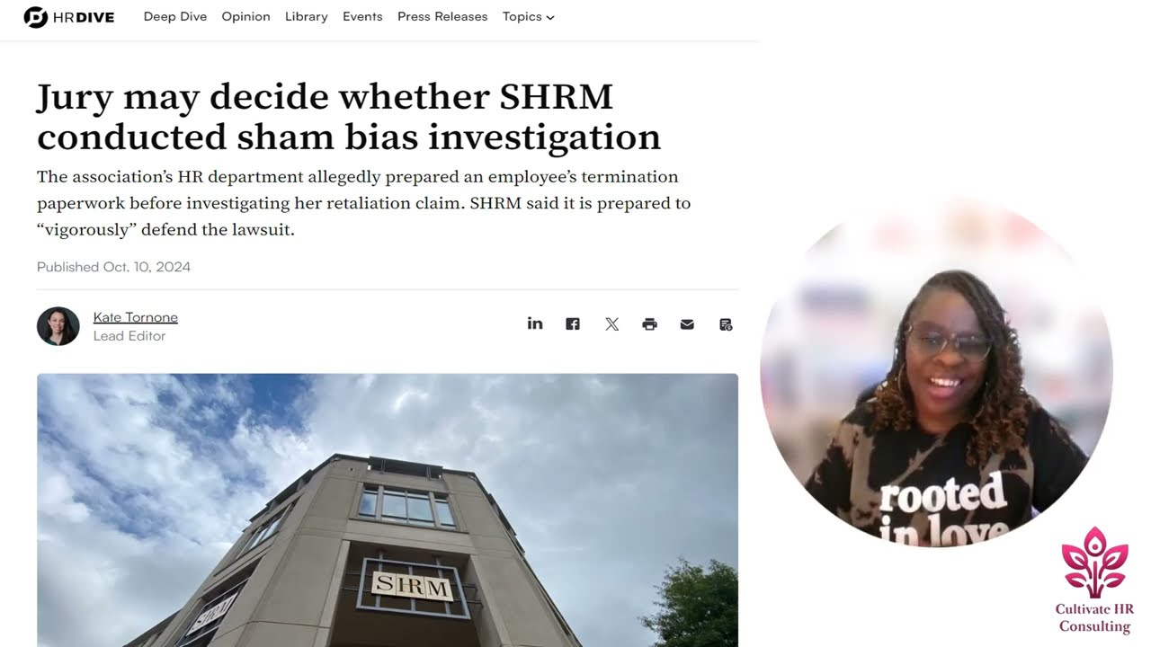 Accountability in HR: Key Takeaways from the SHRM Racial Discrimination Lawsuit - 2024