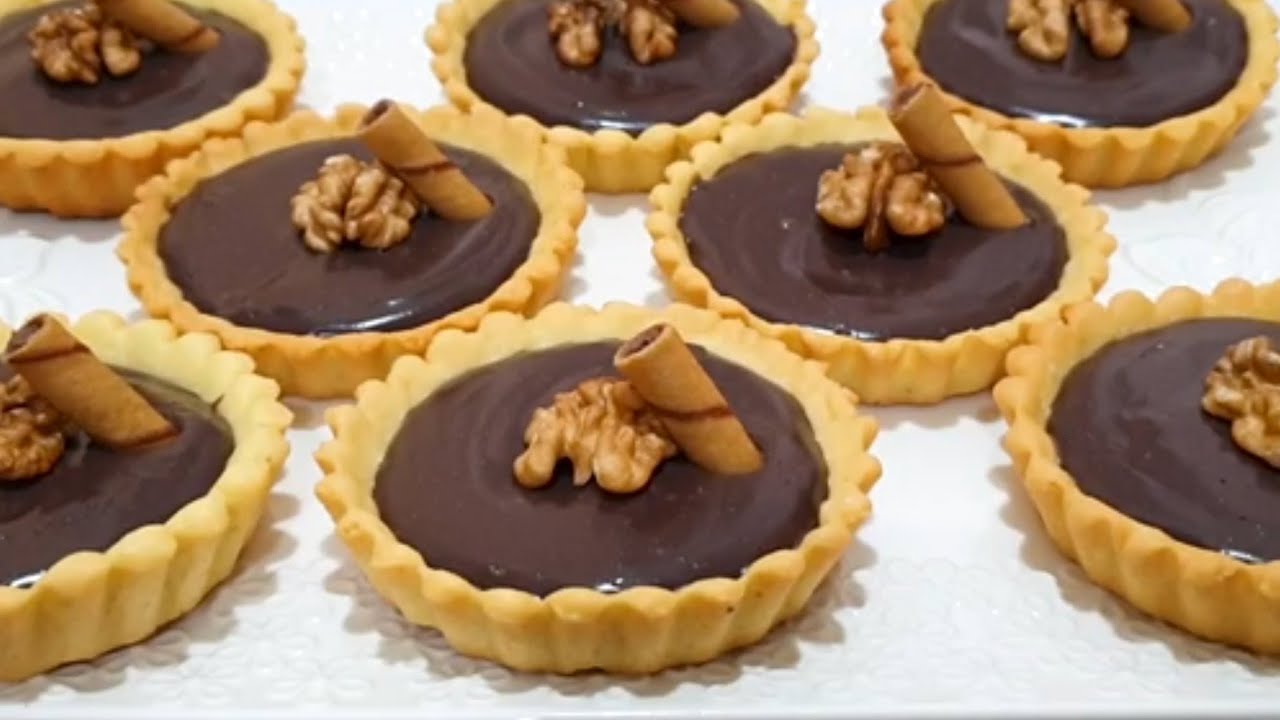 con 1 uovo puoi  preparare le crostatine alla crema di cioccolato