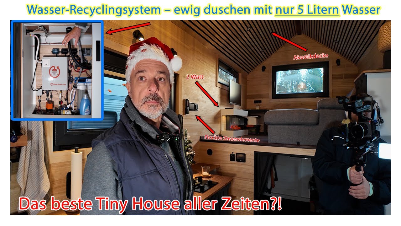 Ultraleicht - Tiny House auf R&auml;dern mit state of the art Technik