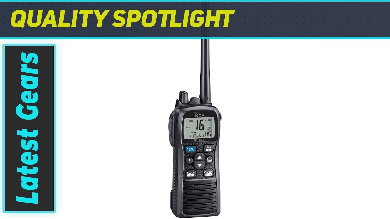 Icom M73-11 Plus: Your Ultimate Submersible VHF Companion