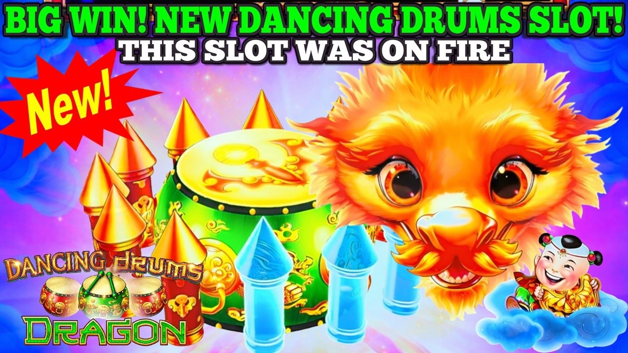 КРУПНЫЙ ВЫИГРЫШ! НОВЫЙ СЛОТ «ТАНЦУЮЩИЕ БАРАБАНЫ» 🥁🐉 СЛОТ «ТАНЦУЮЩИЙ ДРАКОН» | БОНУС «УДЕРЖАТЬ И В...