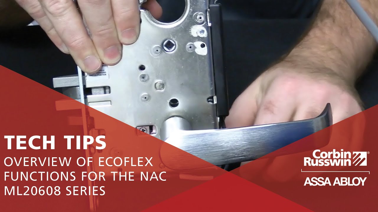 Overview of EcoFlex Functions for the NAC ML20608 Series - Tech Tip