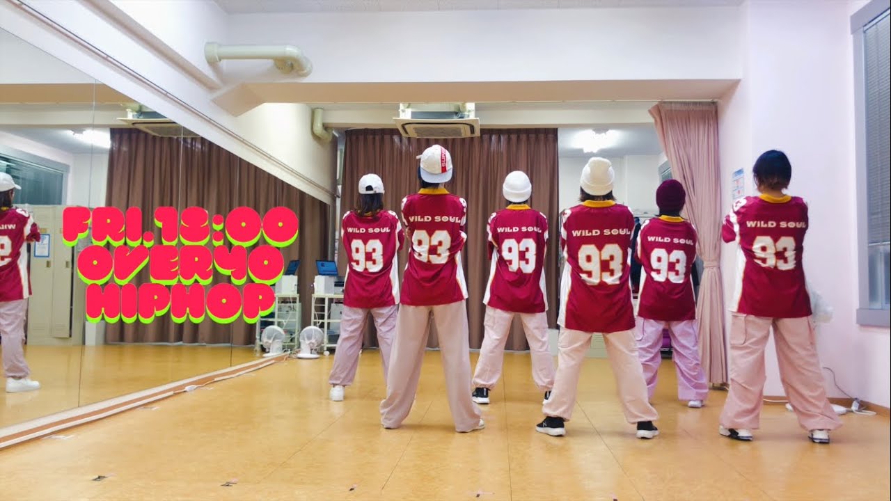 金曜18:00　40歳以上限定HIPHOPアカデミー初級（2024.12.27）