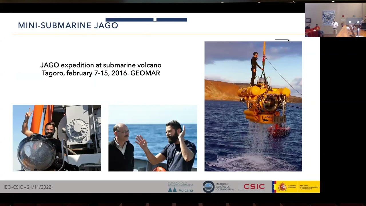 Dr Eugenio Fraile Nuez, IEO-CSIC at 1VulcanaSymposium