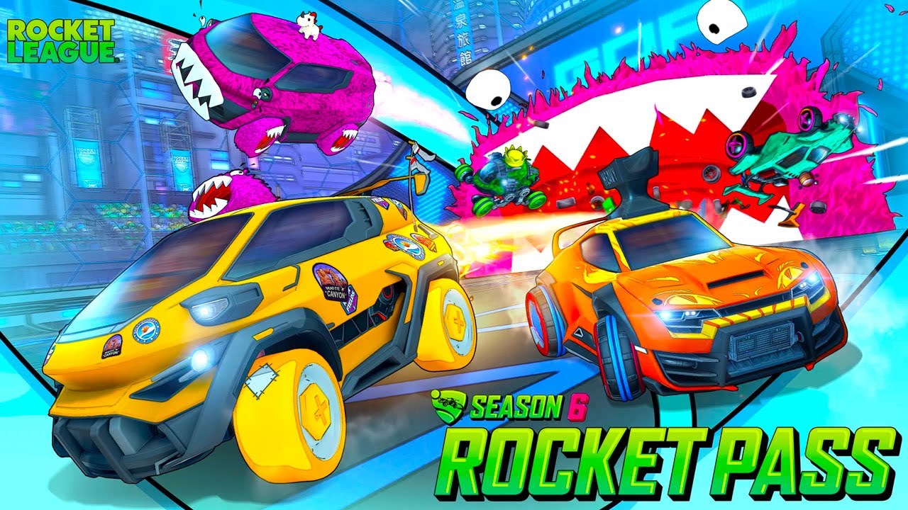 SEASON 6 IS HERE!! Showcasing All *New* Rocket Pass 6 Items!!