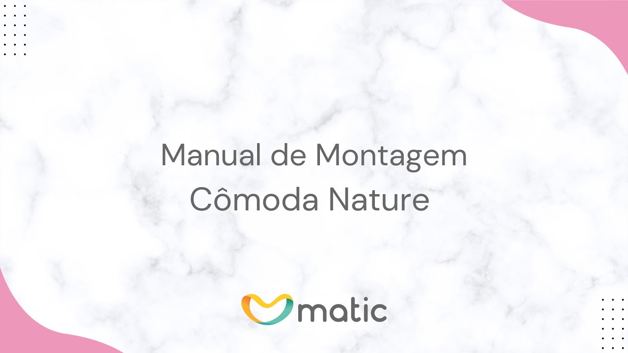 CÔMODA NATURE C/ PORTA - MANUAL DE MONTAGEM