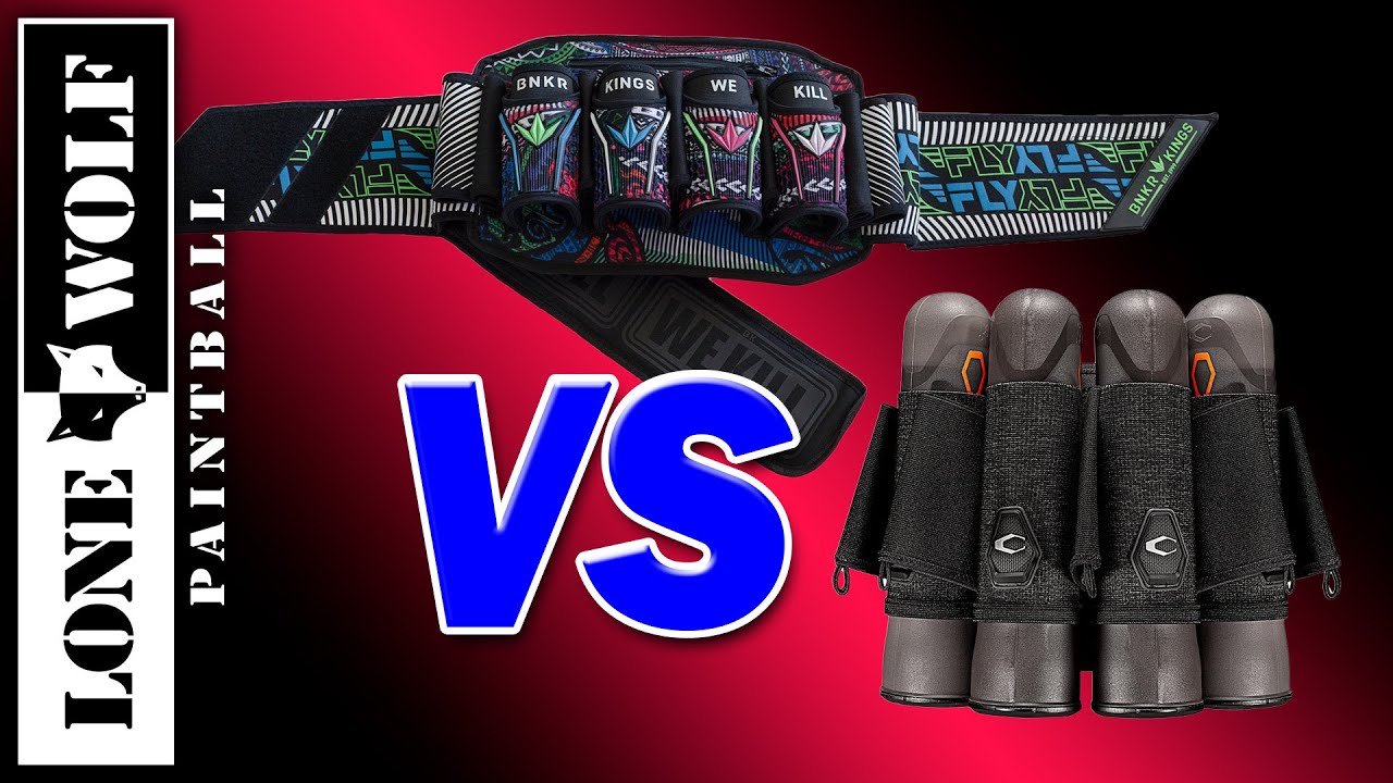 Carbon CC Harness vs Bunkerkings Fly2 Pod Pack Comparison | Lone Wolf